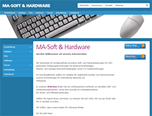 Tablet Screenshot of ma-soft.de